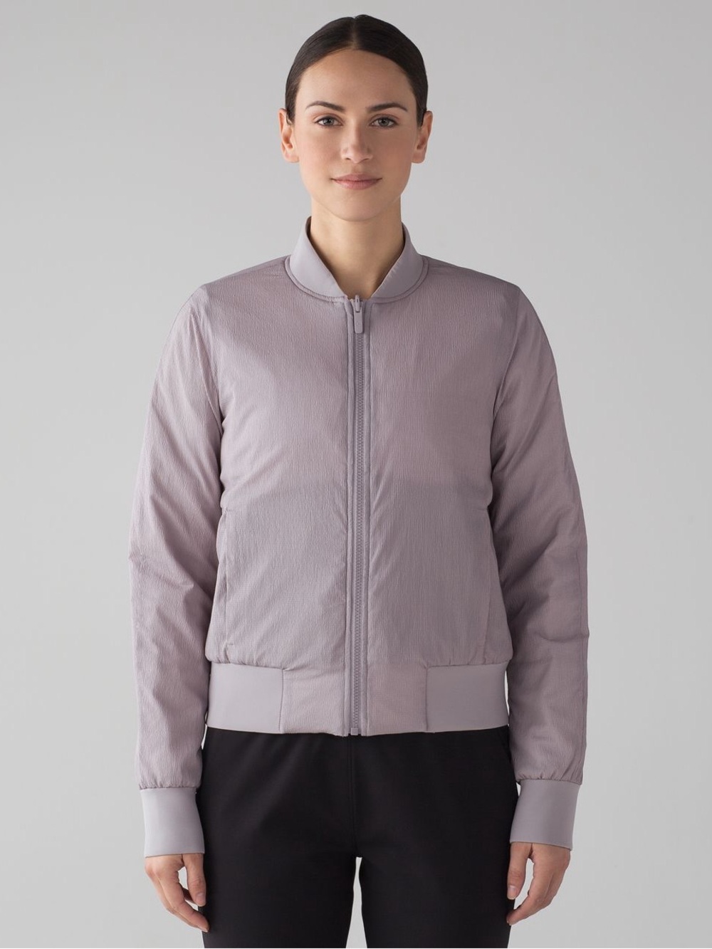 Lululemon Non-Stop Reversible Bomber Jacket in Purple